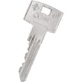 Miniatyrbild 3 av 4: Abus 7530 S Dörrlås med knapp för tunna dörrar Silver - 589249
