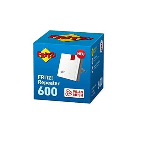 AVM Fritz repeater! 600 - WLAN N 600 Mbit/s - WLAN Mesh - WPS - Kompakt konstruktion - tysk version