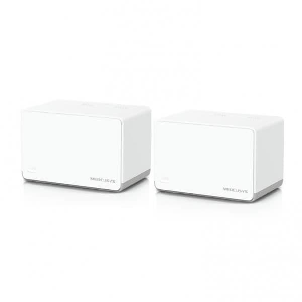Nätverksystem - MERCUSYS - HALO H70X - Dubbelband (2,4 GHz / 5 GHz) - Wi-Fi 6 (802.11ax) - 2-PACK Vit