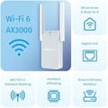 Miniatyrbild 2 av 2: Wi-Fi 6 Förstärkare - KEENETIC - Buddy 6 - AX3000 - Gigabit Ethernet Port - Utökat täckning