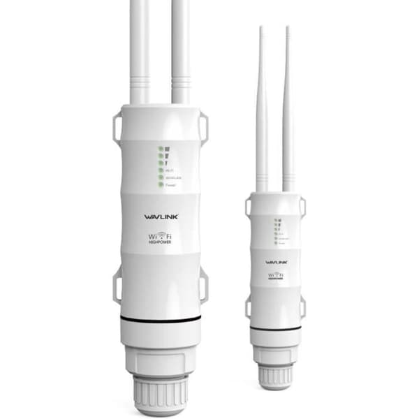 WiFi Förlängare Utomhus - WAVLINK - AC600 - Dual Band - Passiv PoE - Väderbeständig