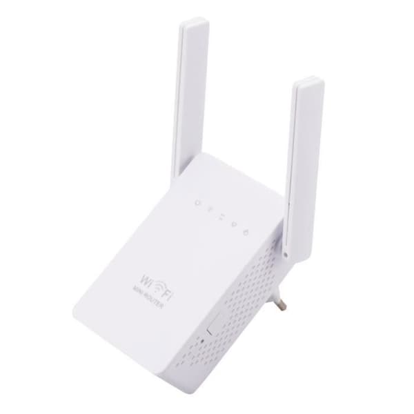 Dubbel antenn 300M trådlös routerförlängare WIFI Signal Booster Network Repeater