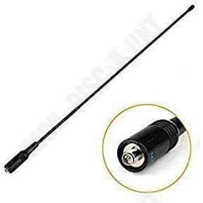TD® Flexibel SMA-antenn dubbelförstärkning UV SMA hona - Dual Band Antenn 144 - 430MHz U - Walkie Talkie-tillbehör - SMA-kontakt