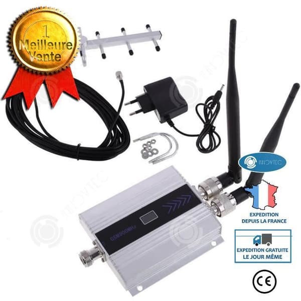 INN GSM 900MHZ Mobiltelefon Signalförstärkare Dual Head Yagi Mobile Unicom 2G Antenn Set