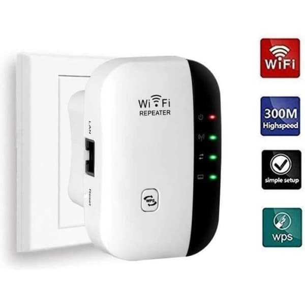RY12218-2 PCS WiFi-förstärkare Repeater trådlös signalförstärkare WiFi-förlängare 300M WLAN 802.11n-g-b