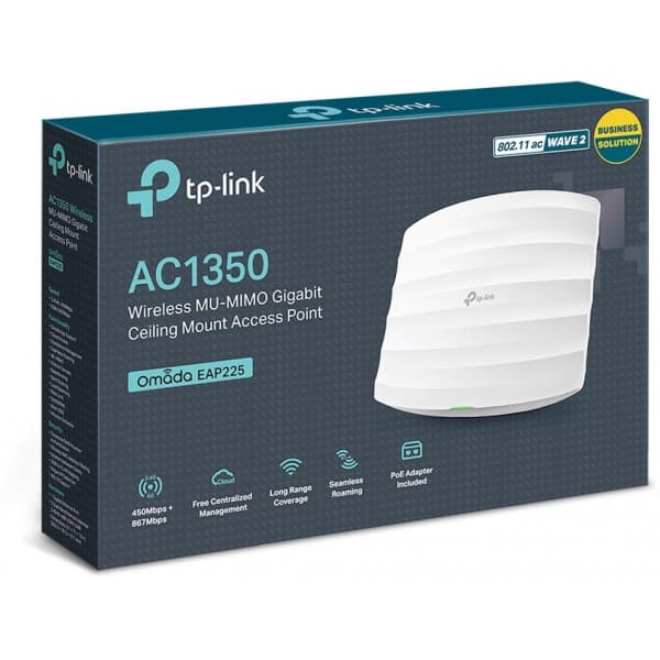 TP-LINK Omada EAP225 Dualband WiFi-accesspunkt
