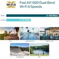 Miniatyrbild 6 av 11: TP-LINK Omada EAP610 Inomhus/Ute Dubbelband WiFi6 Accesspunkt