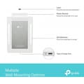 Miniatyrbild 5 av 9: TP-LINK Archer Air E5 Dualband väggmonterad WiFi 6-förstärkare