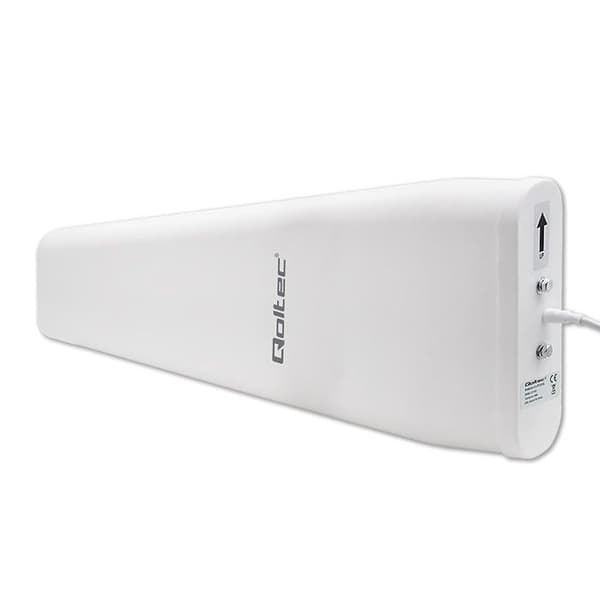 Qoltec - 57043 - RTV Antenn 4G LTE DUAL Antenn | 14dBi | rundstrålande | extern