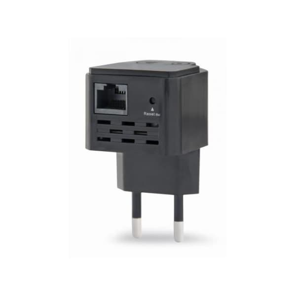 WiFi-repeater - Gembird - WNP-RP300-03-BK - 300 Mbps - Integrerade antenner - WPA2-säkerhet