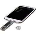 Miniatyrbild 5 av 5: Hama FlashPen Laeta Twin USB-minne Mobil/Tablet Grå 16 GB USB 2.0, Micro USB 2.0