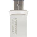 Miniatyrbild 1 av 4: Transcend JetFlash® 890 USB-minne Mobil/Tablet Silver 64 GB USB 3.2 Gen 2, USB-C®