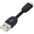 Miniatyrbild 3 av 4: Renkforce Apple iPad/iPhone/iPod Anslutningskabel [1x USB 2.0 A hane - 1x Apple Lightning hane] 0.05 m Svart