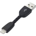 Miniatyrbild 1 av 4: Renkforce Apple iPad/iPhone/iPod Anslutningskabel [1x USB 2.0 A hane - 1x Apple Lightning hane] 0.05 m Svart