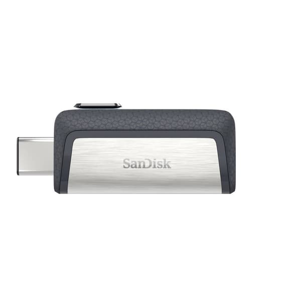 SanDisk Ultra® DualDrive USB-minne Mobil/Tablet Silver 128 GB USB 3.2 Gen 1, USB-C®