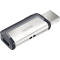 Miniatyrbild 1 av 5: SanDisk Ultra® DualDrive USB-minne Mobil/Tablet Silver 256 GB USB 3.2 Gen 1, USB-C®