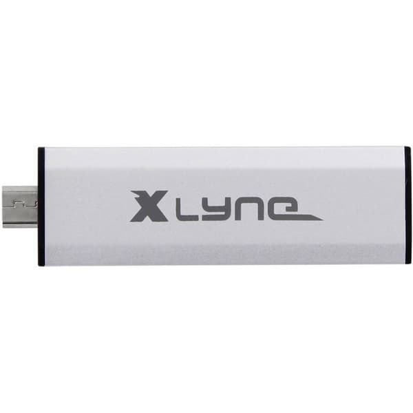 Xlyne OTG USB-minne Mobil/Tablet Silver 32 GB USB 3.2 Gen 1, Micro USB 2.0 Svart, Silver