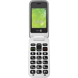 Senior-mobiltelefon vikbar doro 2424 Champagne