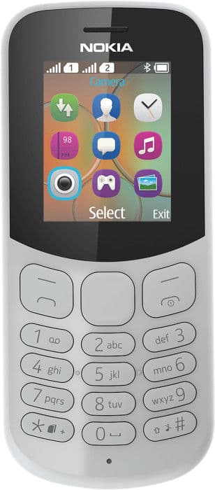 Nokia 130 Grey Phone UK model