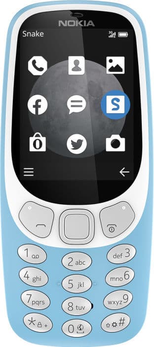Nokia 3310 3G 2,4" Azure