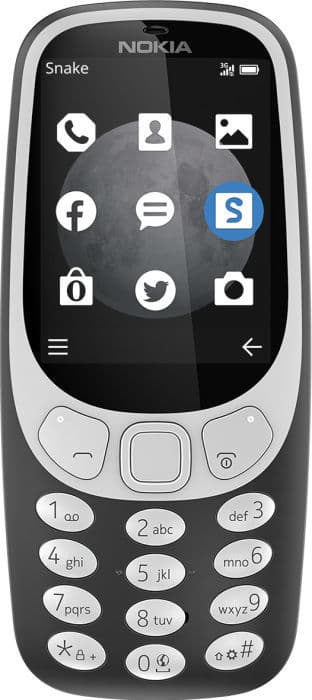 Nokia 3310 3G Charcoal UK