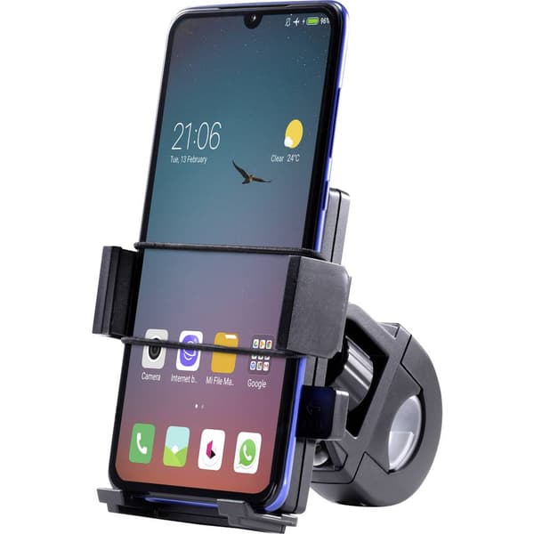 Renkforce Mobiltelefonhållare för cykel Lämplig för: Universal Bredd (max.): 95 mm