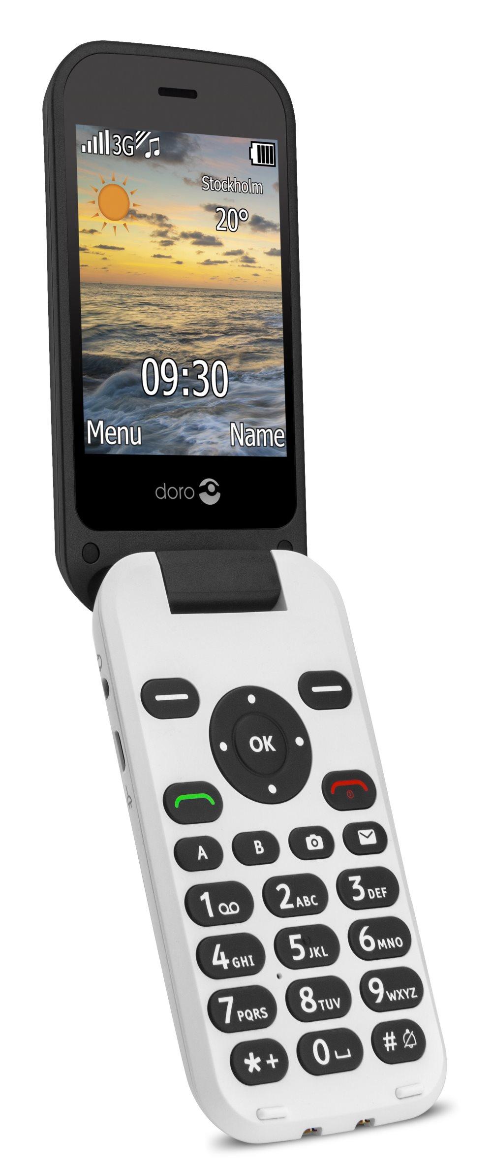 Doro 6621 Black/White