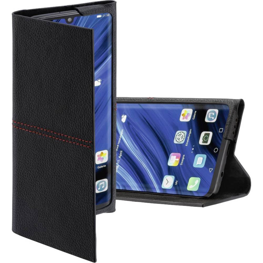 Hama Red Sensation No.6 Booklet Huawei P30 Pro Röd, Svart