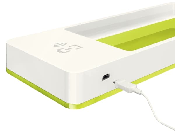 Leitz WOW, Innendørs, USB, Grønn, Hvit