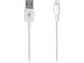 Miniatyrbilde 2 av 2: Vivanco iPad/iPhone/iPod Datenkabel/Ladekabel [1x Apple Dock-Stecker Lightning - 1x USB 2.0 Stecker A] 1 m W (33772)