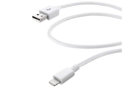 Vivanco iPad/iPhone/iPod Datenkabel/Ladekabel [1x Apple Dock-Stecker Lightning - 1x USB 2.0 Stecker A] 1 m W (33772)