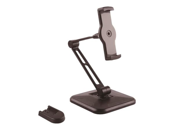 StarTech.com Universal Tablet Stand - Portable Tablet Stand w/ Optional Wallmount Base - Adjustable Pivoting Tablet Stand (ARMTBLTDT) - Monteringsset