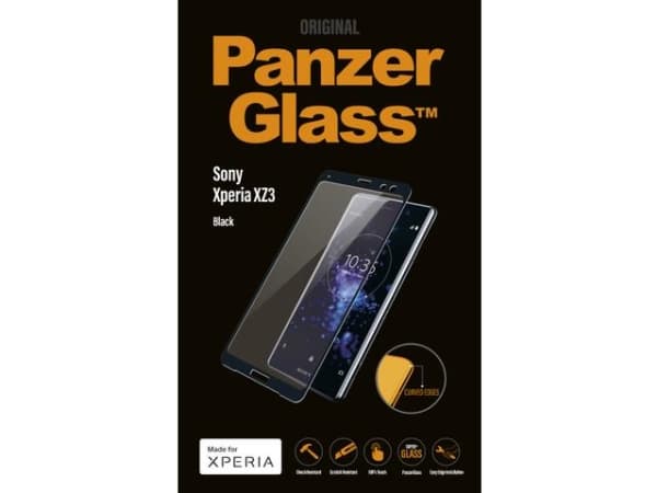 PanzerGlass 7623, Sony, Xperia XZ3, Naarmuuntumisenkestävä, Iskunkestävä, 1 kpl