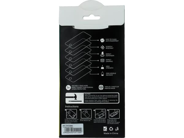 SETTY OEM000148, Apple, iPhone 7, iPhone 8, Gjennomsiktig, 1 stykker