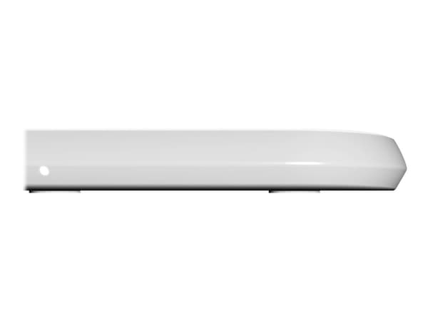 ZENS Single Aluminium Wireless Charger - Trådløs ladepute + AC-strømadapter - 10 watt - Apple Fast Charge, FC - hvit - Europa