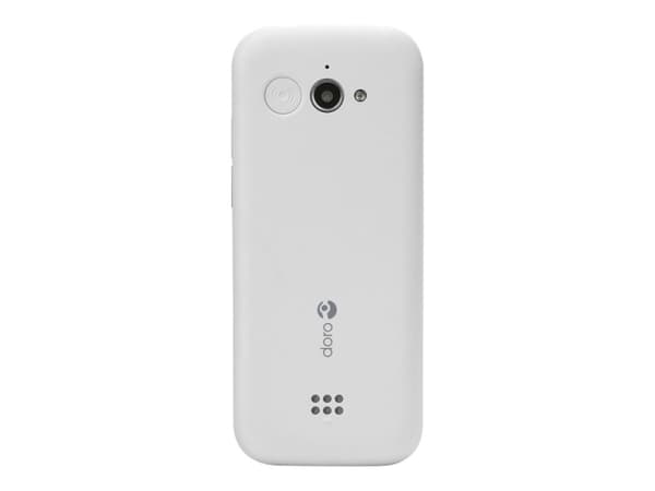 DORO 7010 - 4G funksjonstelefon - microSD slot - 320 x 240 piksler - rear camera 3 MP - hvit