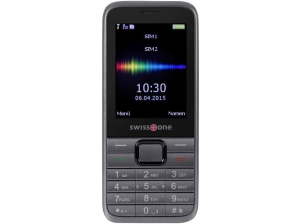 Swisstone SC 560, Bär, Dubbla SIM-kort, 6,1 cm (2.4"), 1,3 MP, Bluetooth, 100 mAh