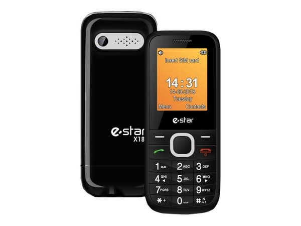 eSTAR X18 - - med dubbla SIM-kort