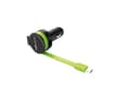 Miniatyrbilde 1 av 5: RealPower 257636, Automatisk, Cigartenner/lighter, 5 V, 0,58 m, Sort, Grønn