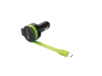 RealPower 257636, Automatisk, Cigartenner/lighter, 5 V, 0,58 m, Sort, Grønn Sort, Grønn
