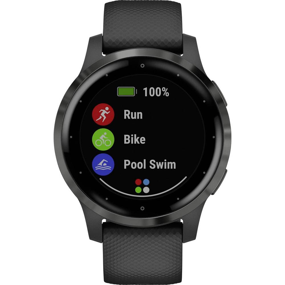 Garmin vivoactive 4 Small Black/Gunmetal Smartwatch Svart