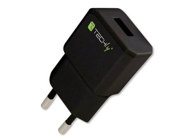 Techly IPW-USB-21ECBK, Innendørs, AC, 4,2 V, Sort