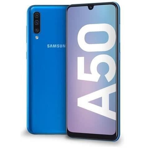 Samsung Galaxy A50 blå