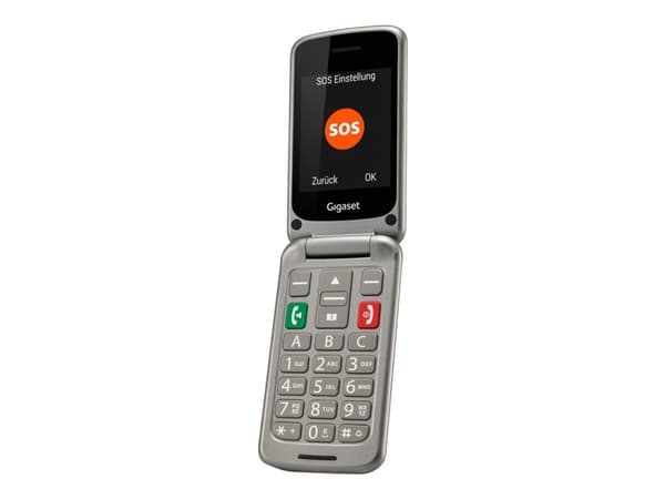 Gigaset GL590, Simpukka, Kaksois-SIM, 7,11 cm (2.8"), 0,3 MP, 800 mAh, Hopea Hopea