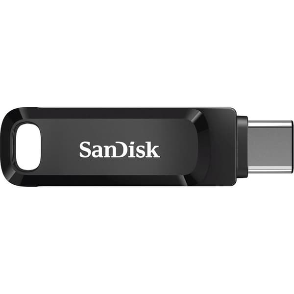SanDisk Ultra Dual Drive Go USB-minne Mobil/Tablet Svart 128 GB USB 3.2 Gen 1, USB-C®