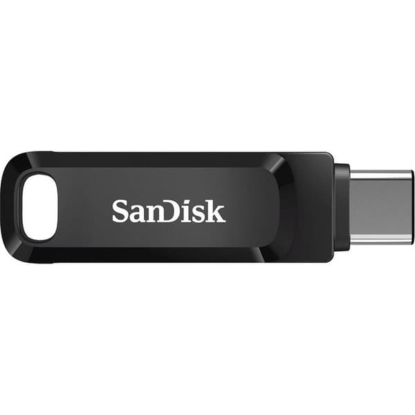 SanDisk Ultra Dual Drive Go USB-minne Mobil/Tablet Svart 64 GB USB 3.2 Gen 1, USB-C®