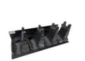 Miniatyrbilde 2 av 3: Honeywell Four-Bay Charging Dock - Uten strømledning - ladeholder for skriver - utgangskontakter: 4 - for Honeywell RP4
