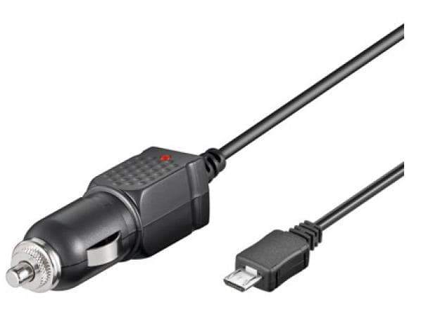 Techly IPW-CAR-MICRO1 mobilladdare Svart Automatisk