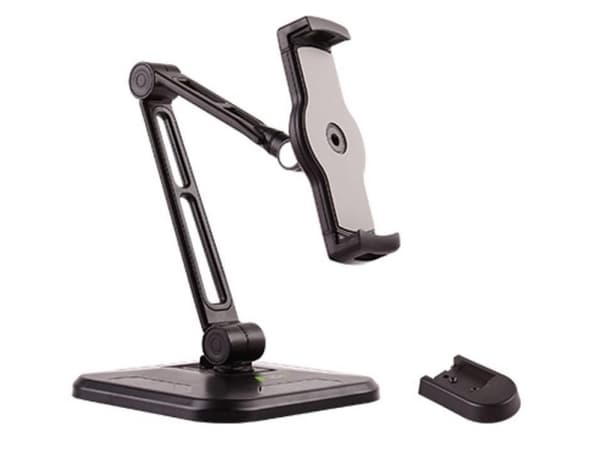 TECHly Np Extensible Support - Monteringssett (veggmontering, skrivebordsstativ, justerbar monteringsarm) - for nettbrett - plastikk, aluminium, stål