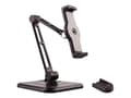 Miniatyrbilde 1 av 5: TECHly Np Extensible Support - Monteringssett (veggmontering, skrivebordsstativ, justerbar monteringsarm) - for nettbrett - plastikk, aluminium, stål